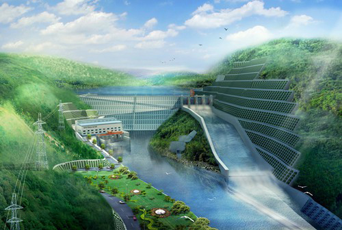 张家口老挝南塔河1号水电站项目